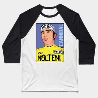 Eddy Merckx The Cannibal Baseball T-Shirt